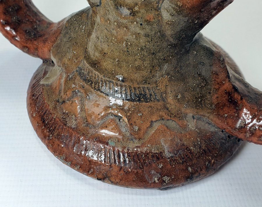 ALT KISMI BEKTAŞİ YILDIZLI OSMANLI DÖNEMİ TEKKE İŞİ MUMLUK