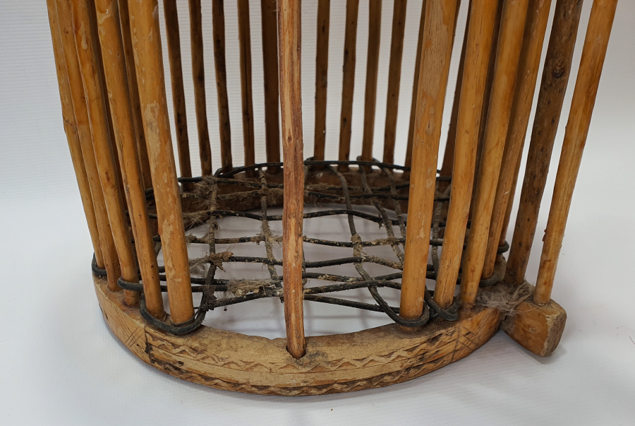 EL YAPIMI ANTİKA KEKLİK KAFESİ