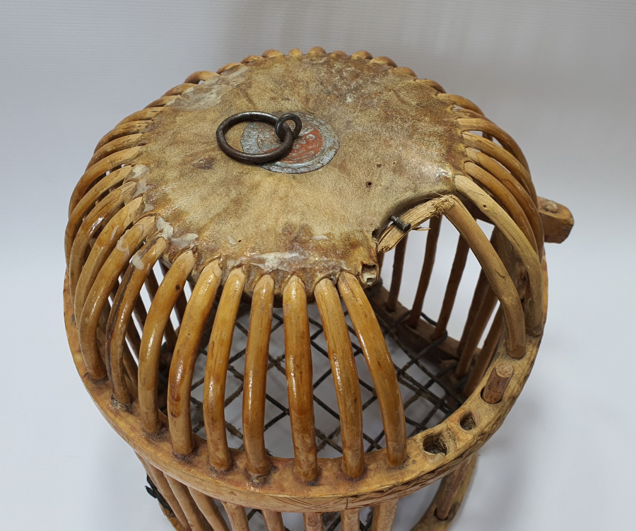 EL YAPIMI ANTİKA KEKLİK KAFESİ