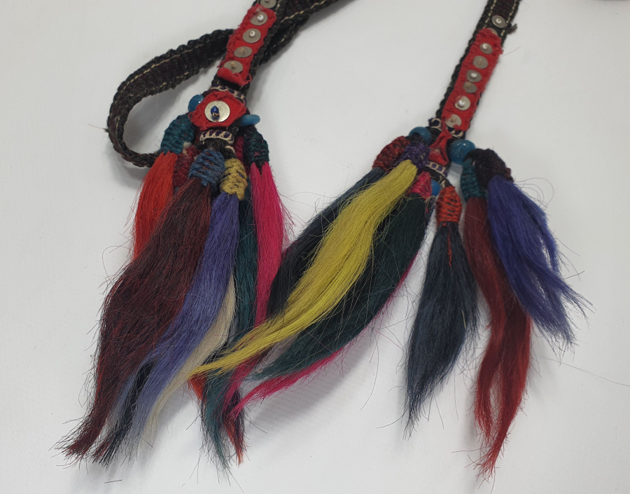 OSMANLI DÖNEMİ AT KILI VE KÖK BOYALI BAYAN KUŞAĞI