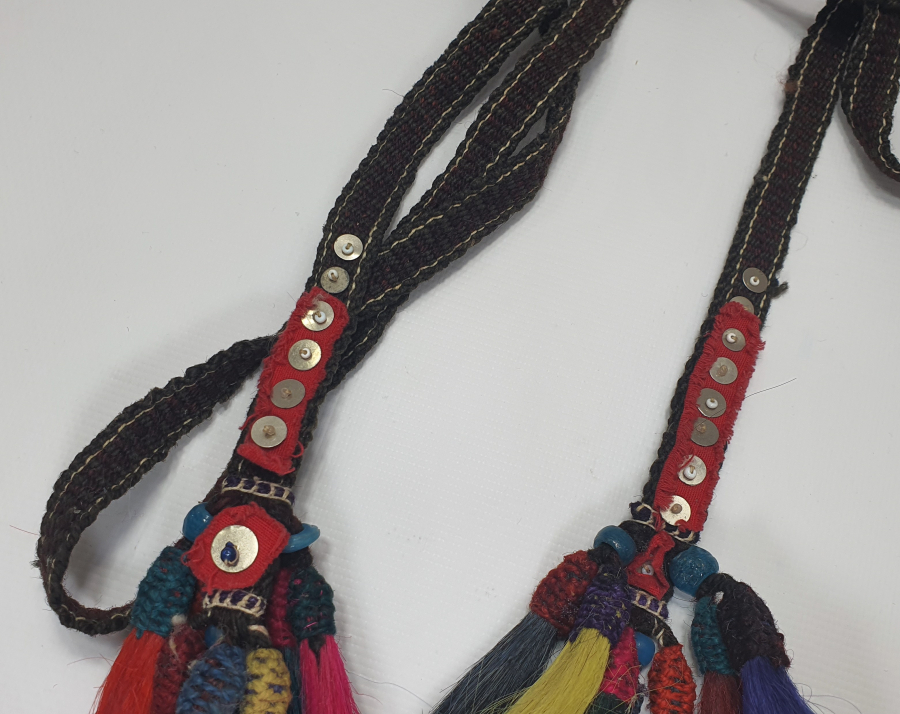 OSMANLI DÖNEMİ AT KILI VE KÖK BOYALI BAYAN KUŞAĞI