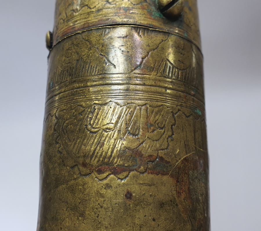 OSMANLI DÖNEMİ BÜYÜK BOY VE KALIN YAZILI BOSNA İŞİ KAHVE DEĞİRMENİ