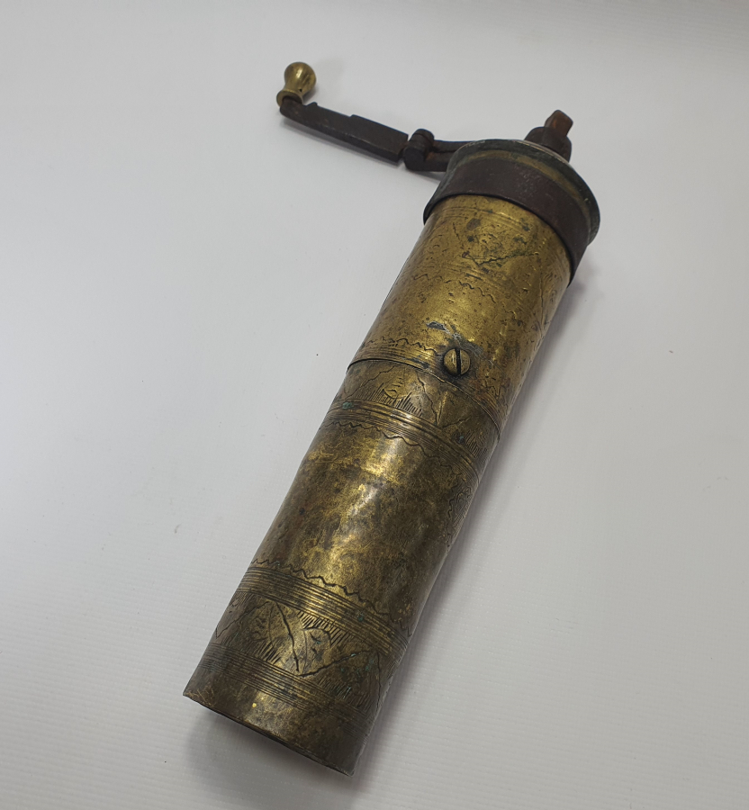 OSMANLI DÖNEMİ BÜYÜK BOY VE KALIN YAZILI BOSNA İŞİ KAHVE DEĞİRMENİ