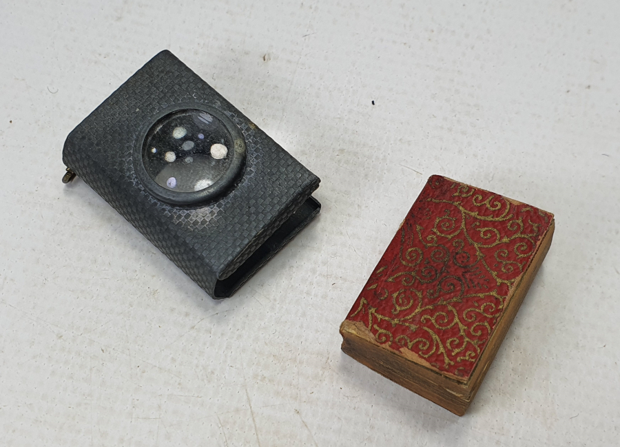 OSMANLI DÖNEMİ CEP BOY BÜYÜTEÇLİ SEYAHAT VE CEPHE KUR'AN -I KERİMİ