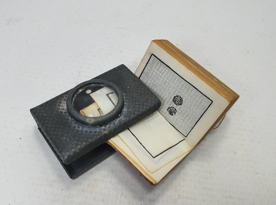 OSMANLI DÖNEMİ CEP BOY BÜYÜTEÇLİ SEYAHAT VE CEPHE KUR'AN -I KERİMİ