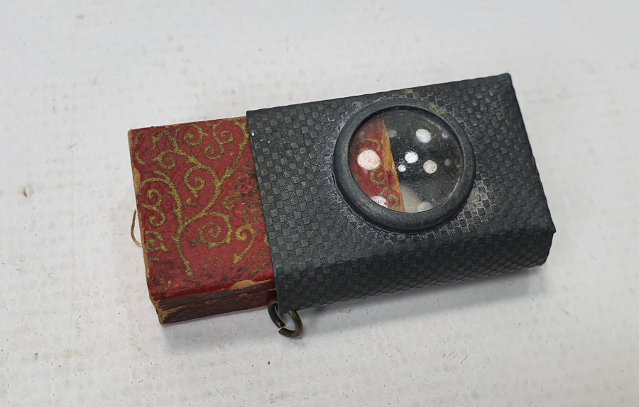 OSMANLI DÖNEMİ CEP BOY BÜYÜTEÇLİ SEYAHAT VE CEPHE KUR'AN -I KERİMİ