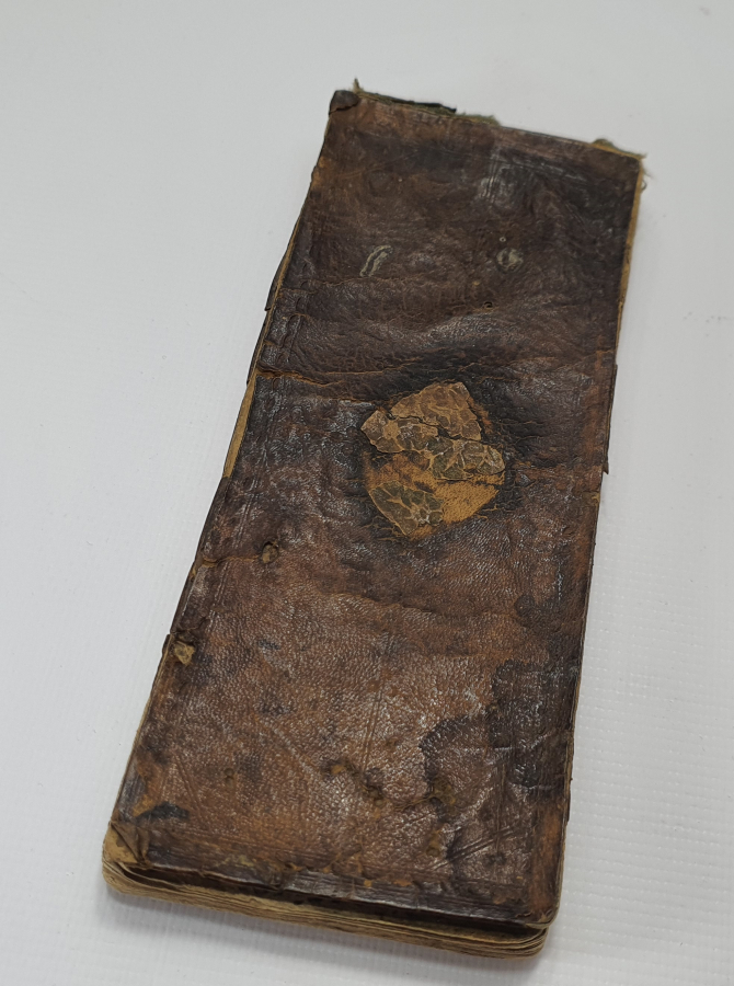 OSMANLI DÖNEMİ DERİ CİLTLİ EL YAZMA CÖNK