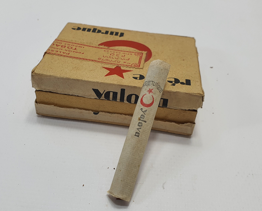 OSMANLI DÖNEMİ İÇİ DOLU SİGARA PAKETİ