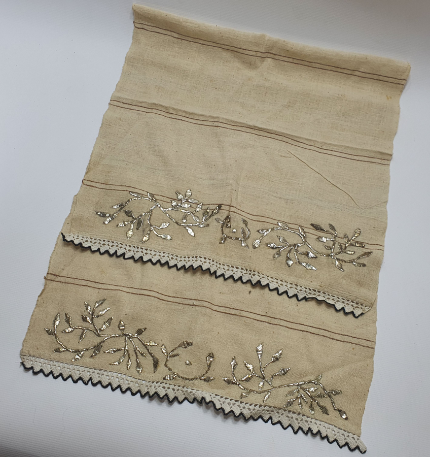 OSMANLI DÖNEMİ TEL KIRMA İŞÇİLİKLİ YAĞLIK