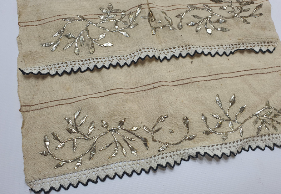 OSMANLI DÖNEMİ TEL KIRMA İŞÇİLİKLİ YAĞLIK