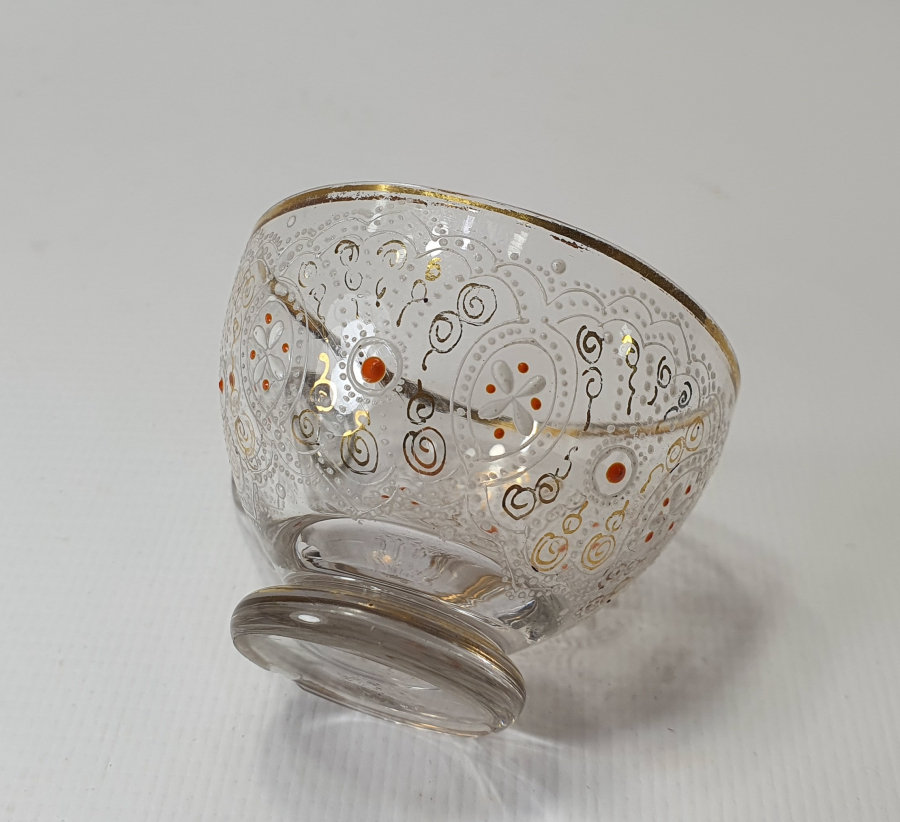 OSMANLI DÖNEMİ ALTIN VERMEYLİ VE MİNELİ NADİR FİNCAN