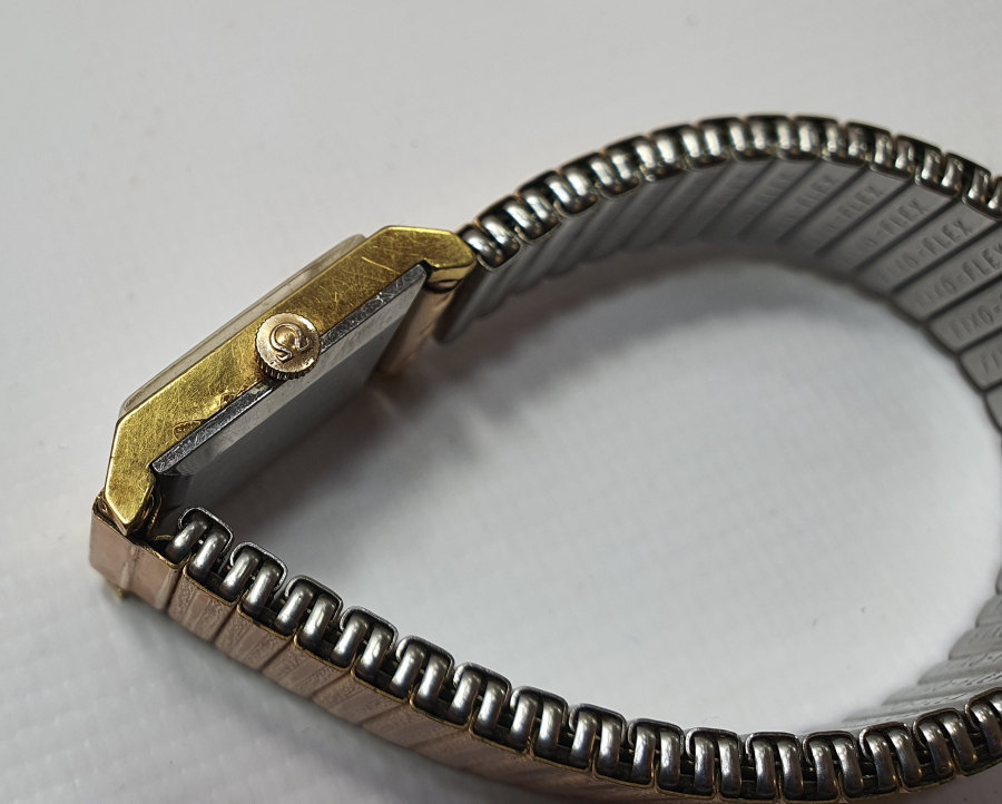 OMEGA MARKA 1960 LARDAN ALTIN KAPLAMA KOL SAATİ