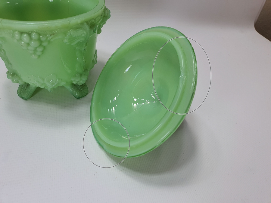 OSMANLI DÖNEMİ OPALİN BONBONİER - ŞEKERLİK