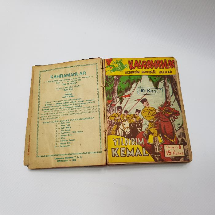 CİLTLİ KAHRAMANLAR SERİSİ DERGİLERİ 