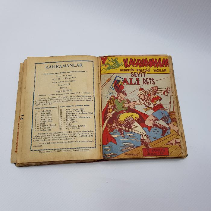 CİLTLİ KAHRAMANLAR SERİSİ DERGİLERİ 