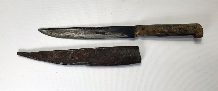 CUMHURİYET BAŞLARI BURSA DAMGALI KUŞAK KAMASI