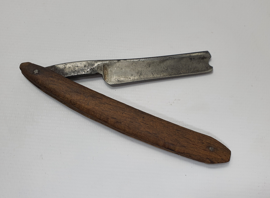 OSMANLI DÖNEMİ AHŞAP SAPLI BERBER USTURASI