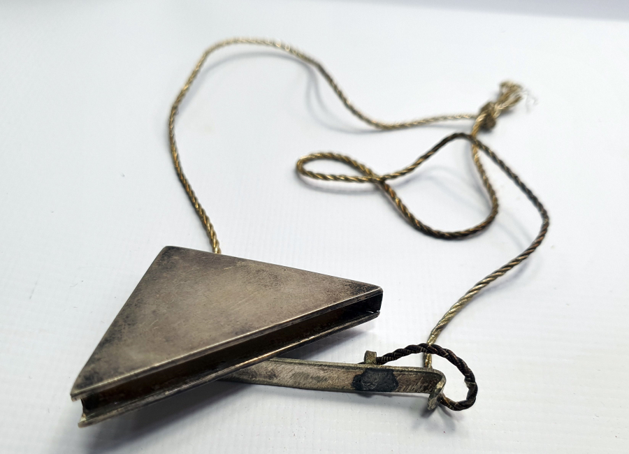 OSMANLI DÖNEMİ DAMGALI GÜMÜŞ MUSKALIK