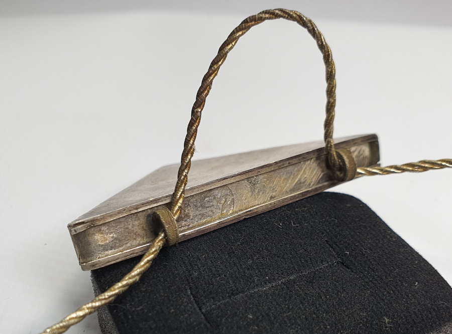 OSMANLI DÖNEMİ DAMGALI GÜMÜŞ MUSKALIK