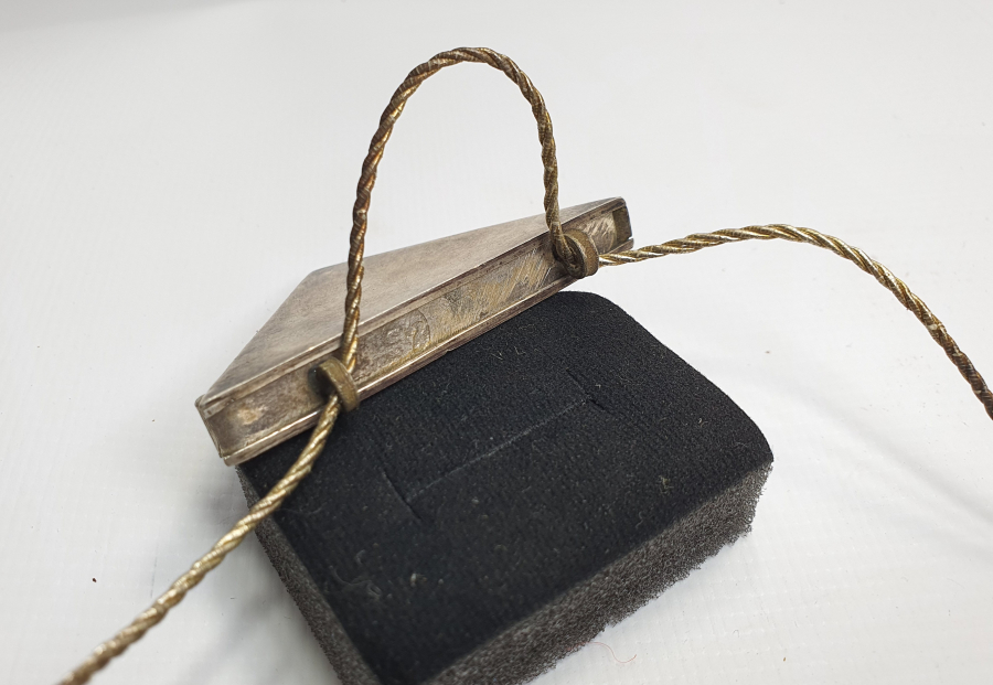 OSMANLI DÖNEMİ DAMGALI GÜMÜŞ MUSKALIK