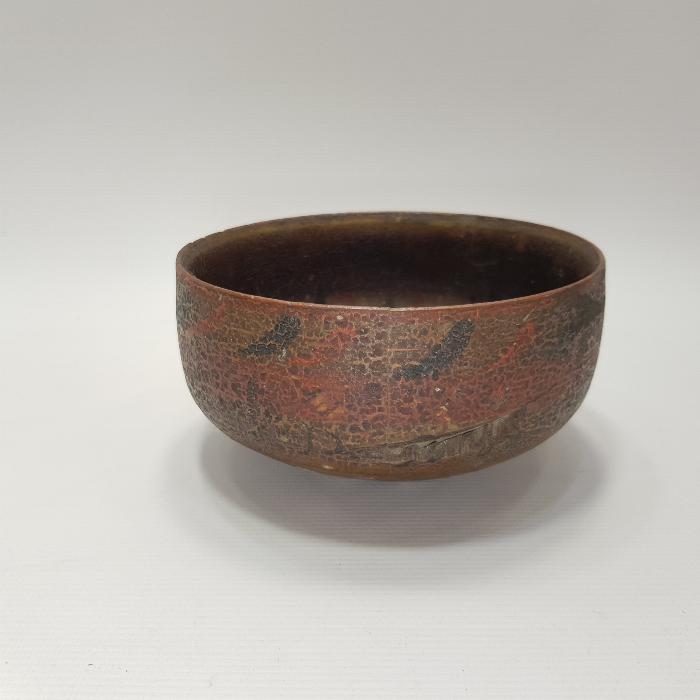 OSMANLI DÖNEMİ KÖK BOYALI AHŞAP KASE 