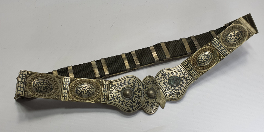 OSMANLI DÖNEMİ KULA İŞİ SAVATLI GELİN KEMERİ