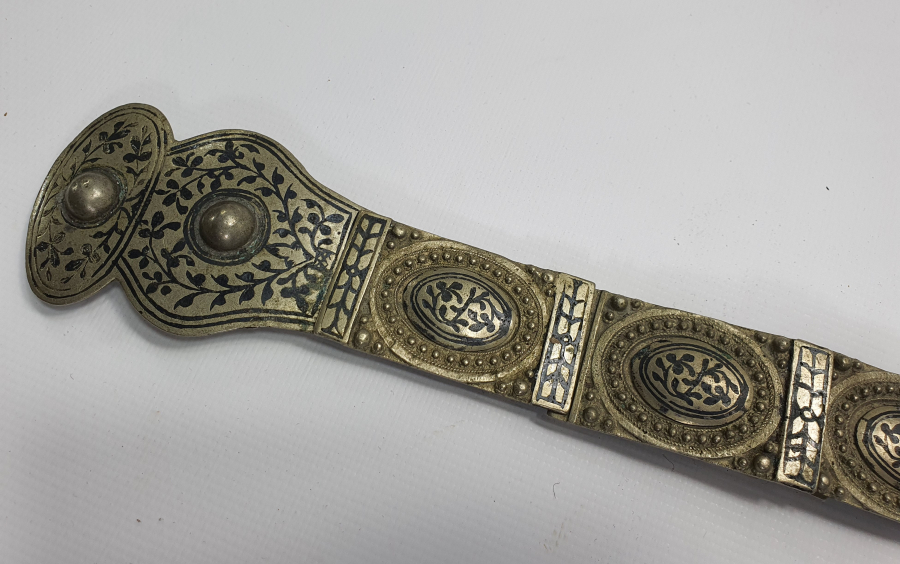 OSMANLI DÖNEMİ KULA İŞİ SAVATLI GELİN KEMERİ