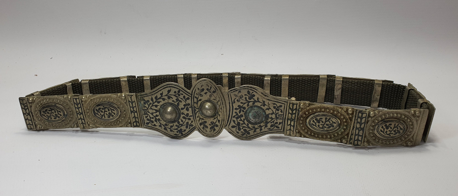 OSMANLI DÖNEMİ KULA İŞİ SAVATLI GELİN KEMERİ