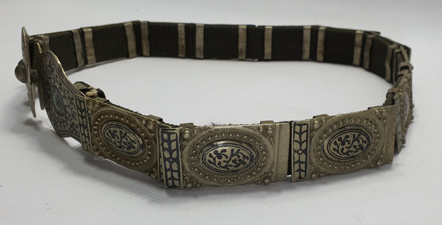 OSMANLI DÖNEMİ KULA İŞİ SAVATLI GELİN KEMERİ