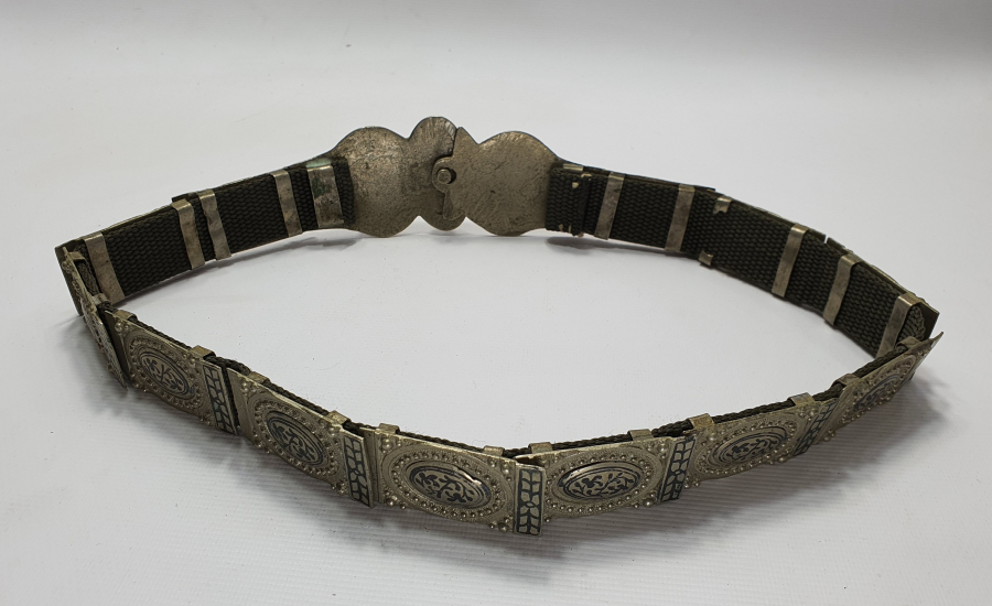 OSMANLI DÖNEMİ KULA İŞİ SAVATLI GELİN KEMERİ