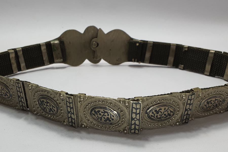 OSMANLI DÖNEMİ KULA İŞİ SAVATLI GELİN KEMERİ