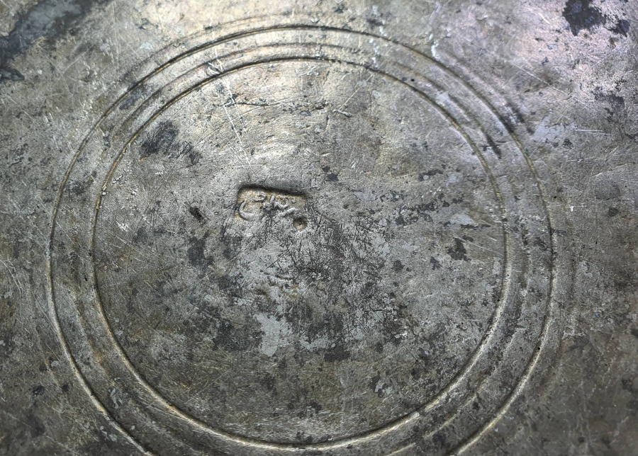 OSMANLI DÖNEMİ USTA DAMGALI TABLA