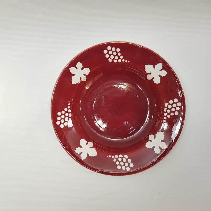 OSMANLI PAZARINA YAPILMIŞ PORSELEN TABAK 