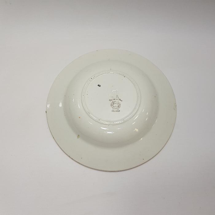 OSMANLI PAZARINA YAPILMIŞ PORSELEN TABAK 