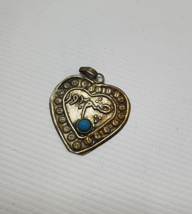 ÜZERİ OSMANLICA YAZILI KOLYE UCU