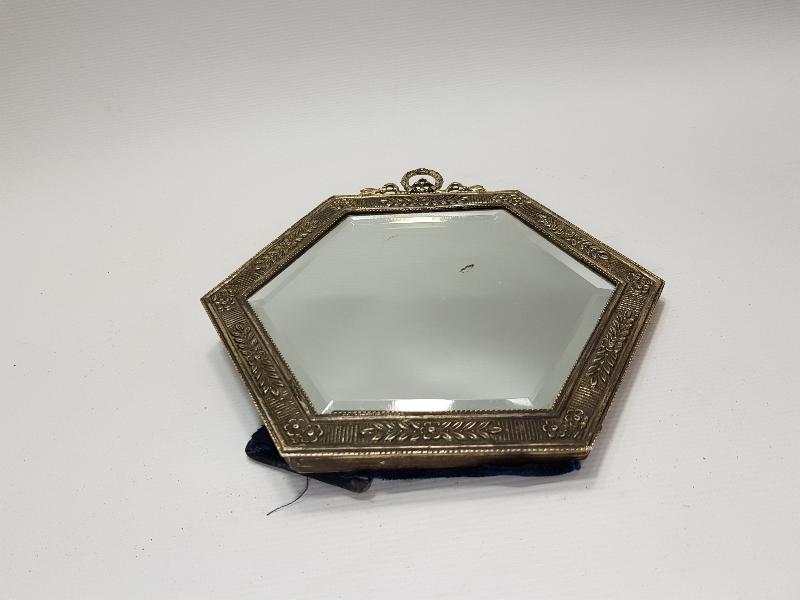 GÜMÜŞ MASA AYNASI 