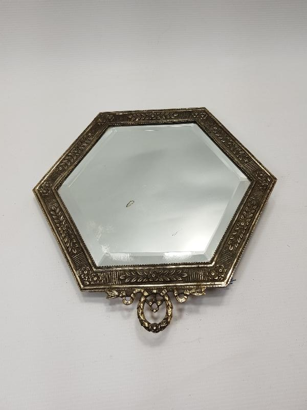 GÜMÜŞ MASA AYNASI 