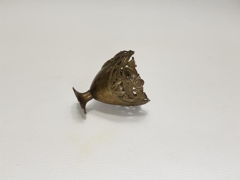 OSMANLI DÖNEMİ ALPAKA FİNCAN ZARFI 