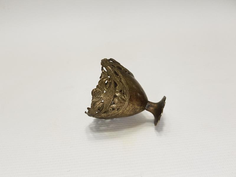 OSMANLI DÖNEMİ ALPAKA FİNCAN ZARFI 