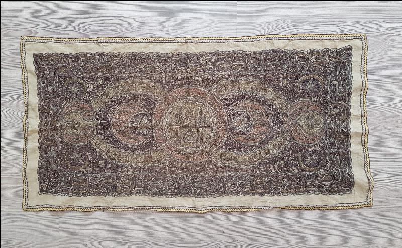 OSMANLI DÖNEMİ ESER-İ İSTANBUL SUZENİ DUVAR PANOSU 