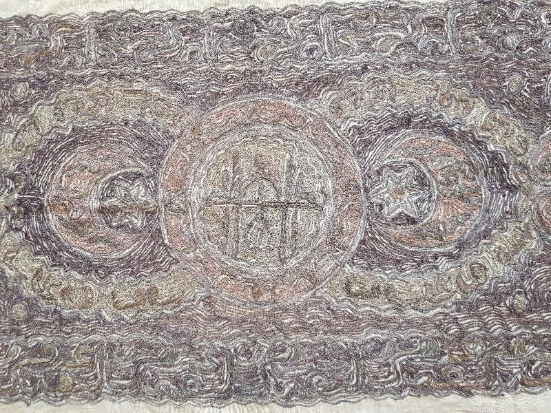 OSMANLI DÖNEMİ ESER-İ İSTANBUL SUZENİ DUVAR PANOSU 