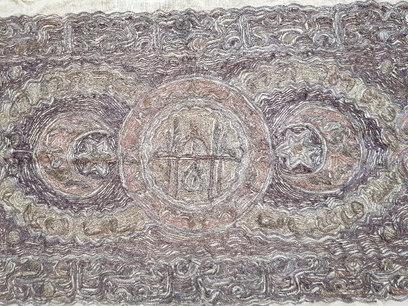 OSMANLI DÖNEMİ ESER-İ İSTANBUL SUZENİ DUVAR PANOSU 