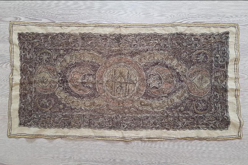 OSMANLI DÖNEMİ ESER-İ İSTANBUL SUZENİ DUVAR PANOSU 