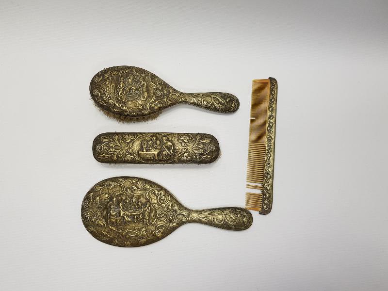 OSMANLI DÖNEMİ KABARTMA DESENLİ BAKIM SETİ 