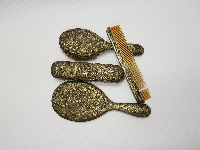 OSMANLI DÖNEMİ KABARTMA DESENLİ BAKIM SETİ 