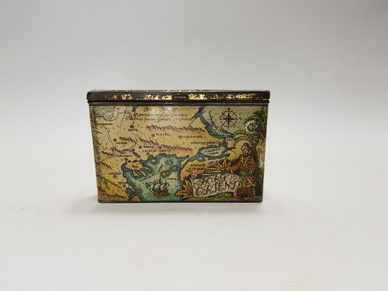 OSMANLI DÖNEMİ MARMARA VE BALKANLAR HARİTALI BORG ORIENT SİGARA KUTUSU