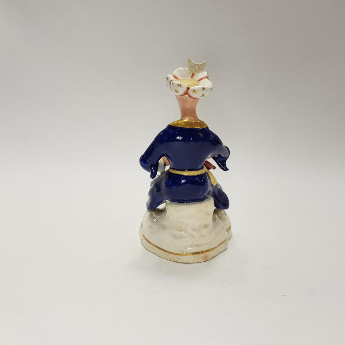 OSMANLI DÖNEMİ UD ÇALAN MÜZİSYEN TEMALI PORSELEN BİBLO