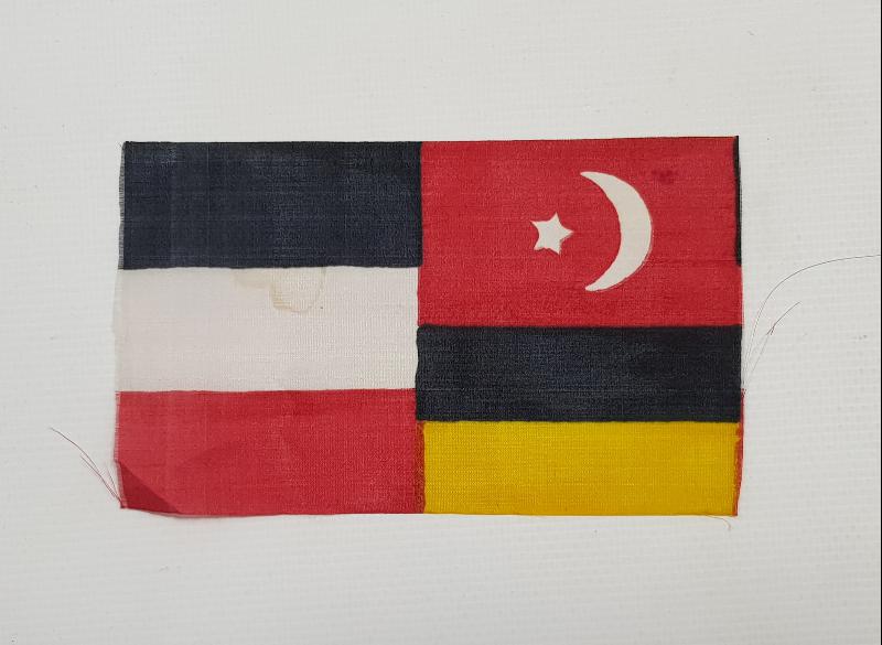 1. DÜNYA SAVAŞI İTTİFAK İPEK BAYRAK 