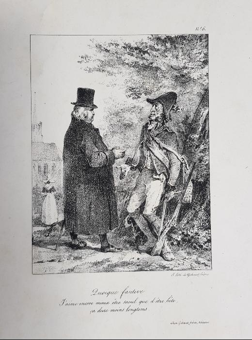 1820'LERDEN FRANSIZ GRAVÜR