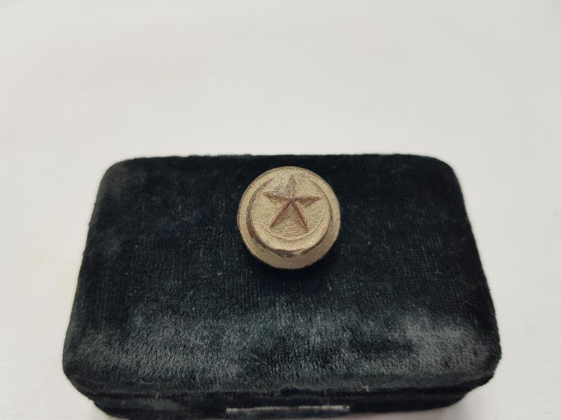 CONSTANTINOPLE YAZILI OSMANLI SUBAY DÜĞMESİ 